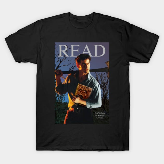 Read with Ash T-Shirt by dann